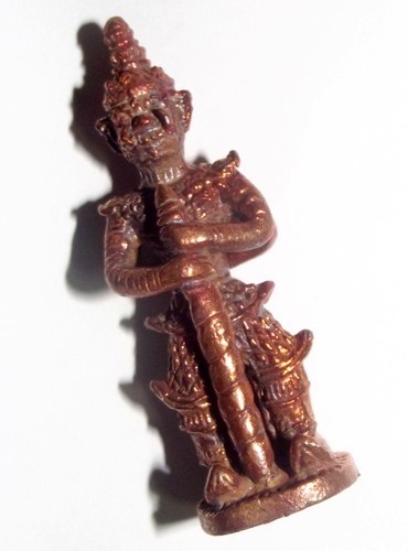 This Tao Wes Suwan statuette is very much of a rare acquisition, because they were not officially issued in the publicized list of amulets in this edition.